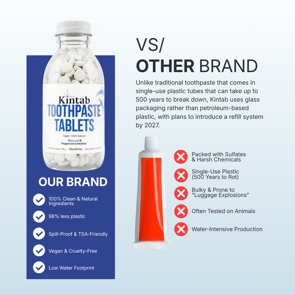 Blizzard Toothpaste Tabs (Home Size 450 Tabs)