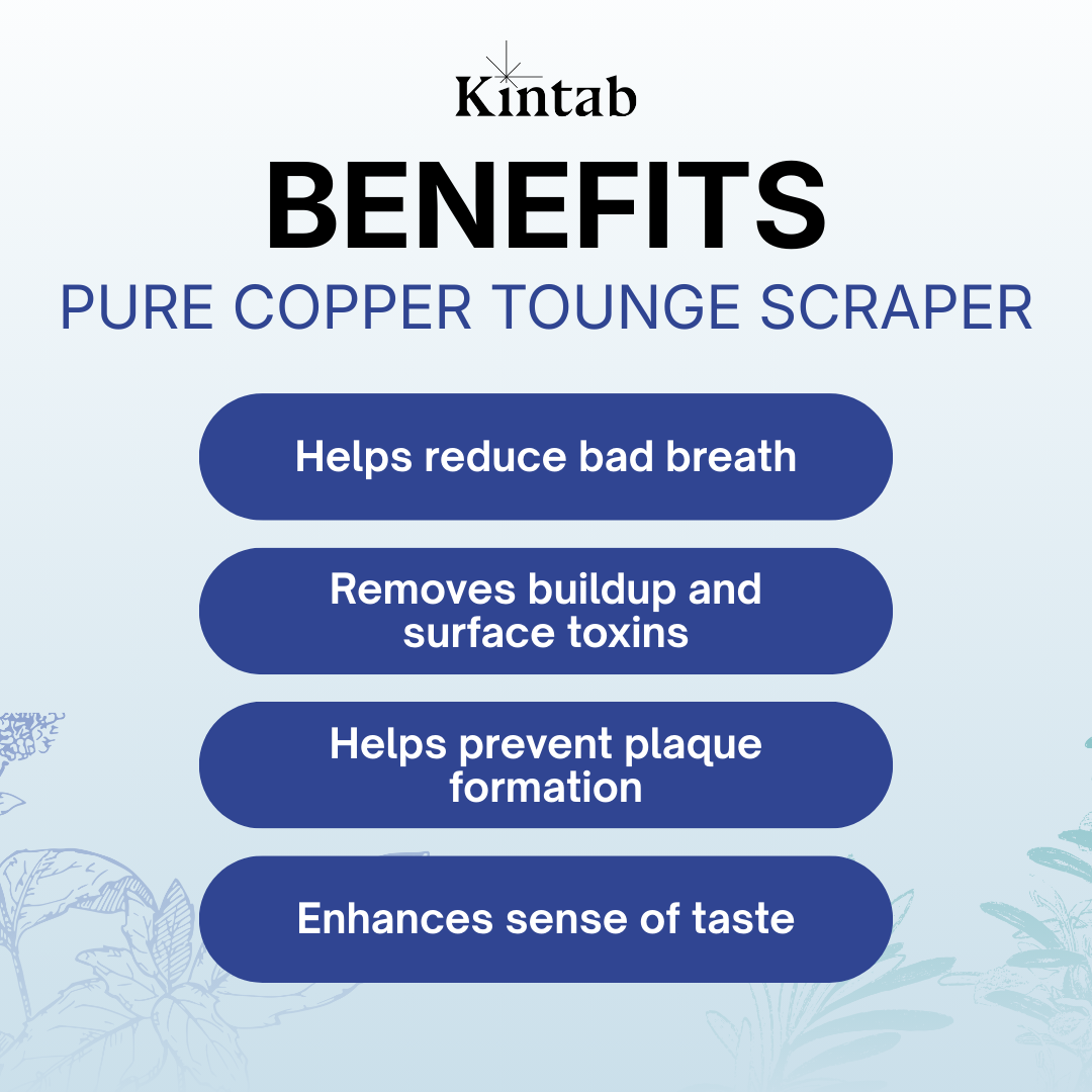 Copper Tongue Scraper