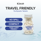 Personal Size Fluoridated Blizzard/Minty Toothpaste Tabs (100 Tabs)
