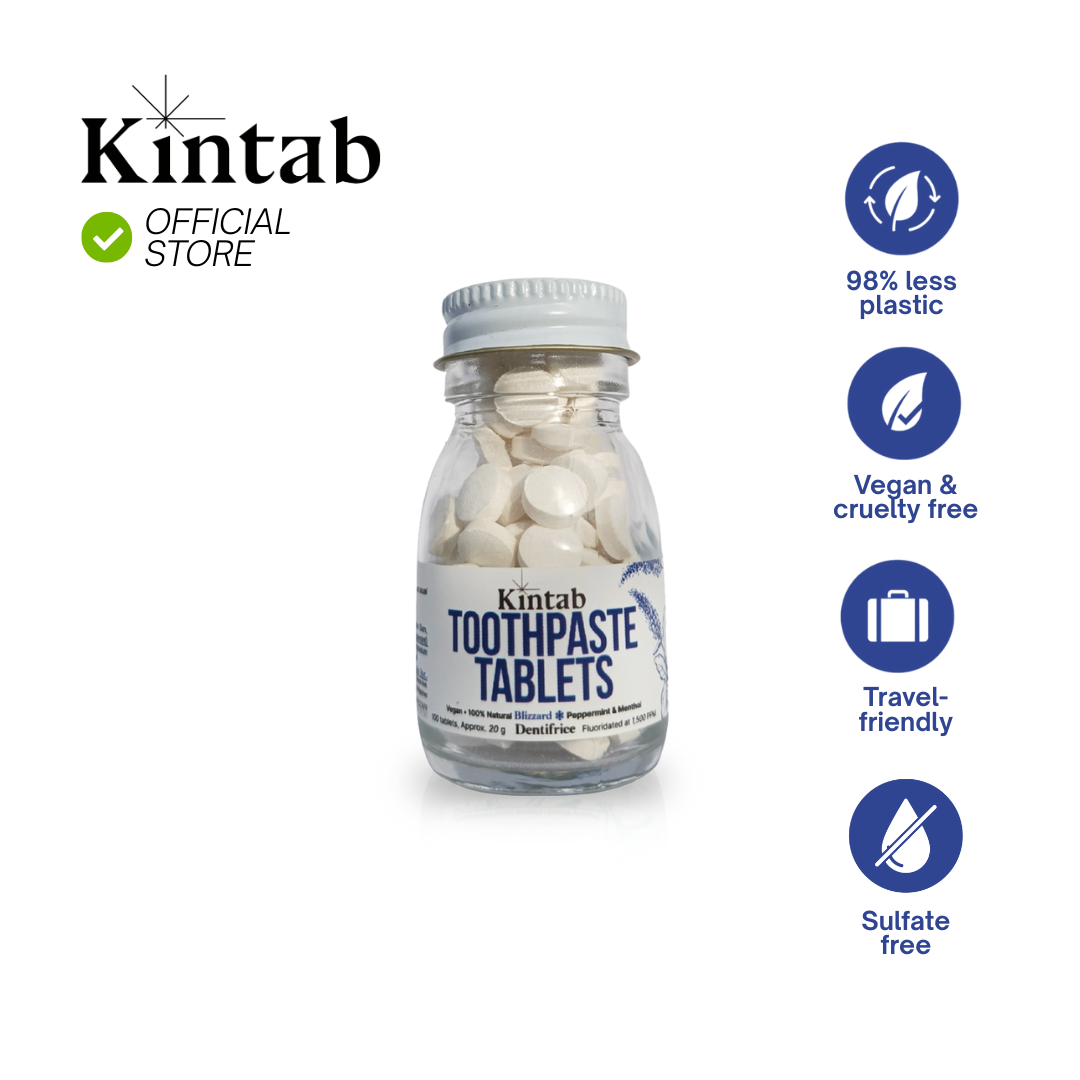 Blizzard Toothpaste Tabs (Travel Size 100 Tabs)