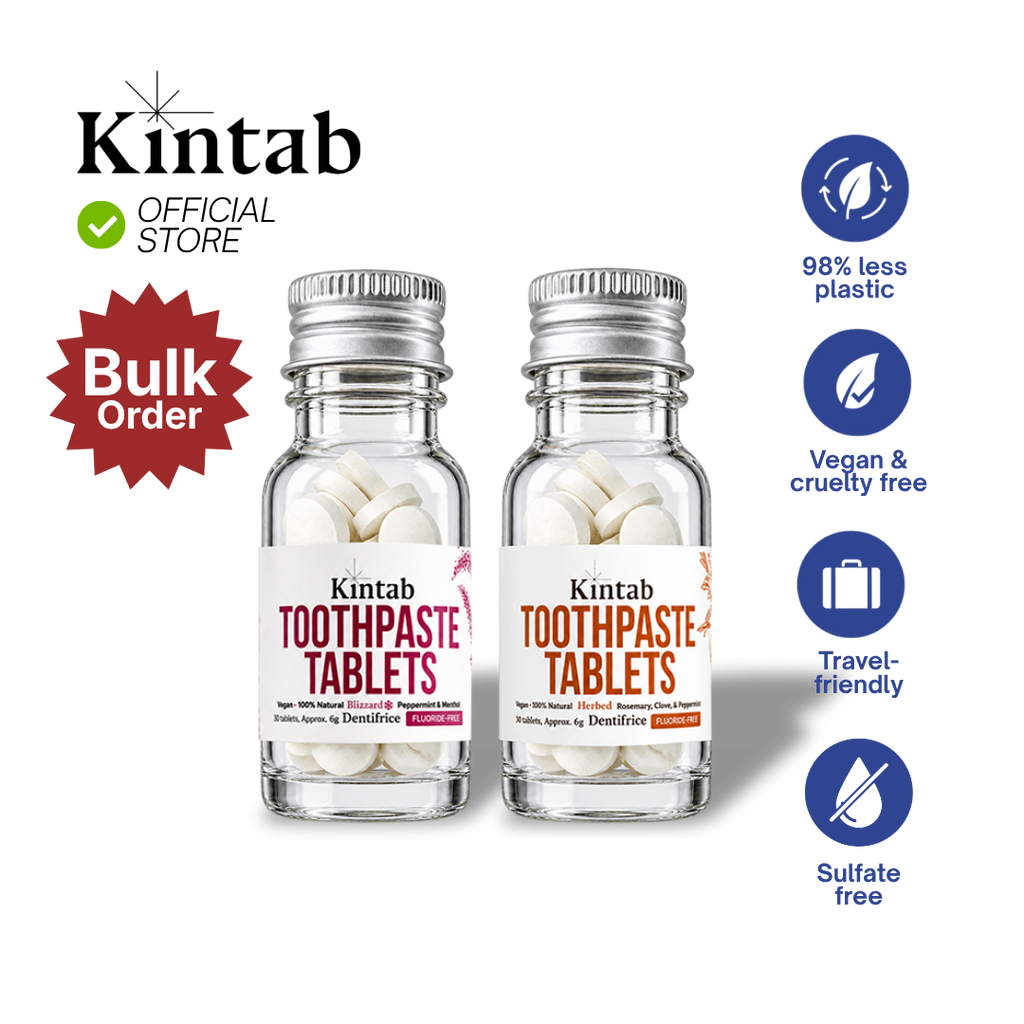 Travel Size 2 Flavors (Blizzard + Herbed) - Fluoride-Free