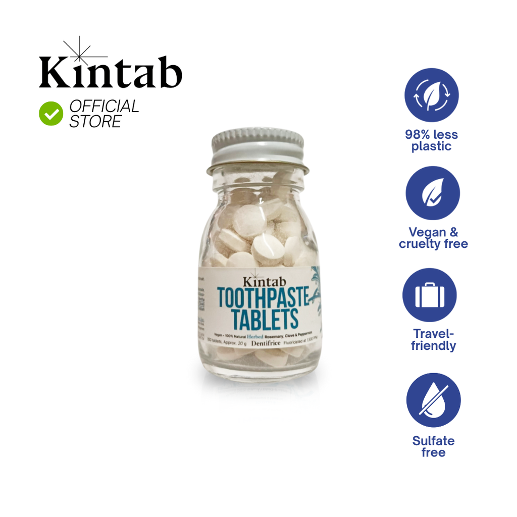 Herbed Toothpaste Tabs (Travel Size 100 Tabs)