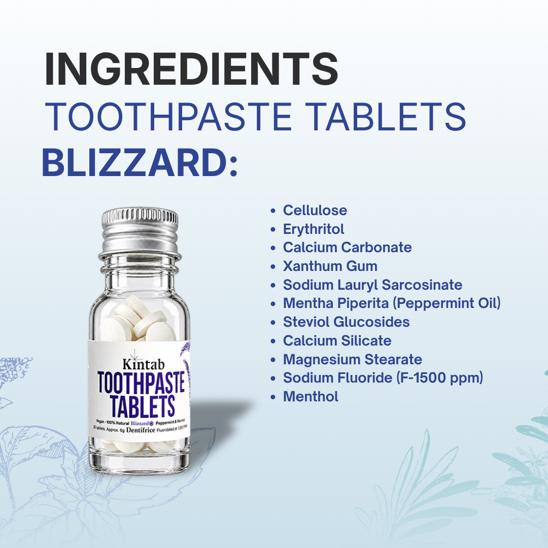 Travel Size Fluoridated (30 Tabs)
