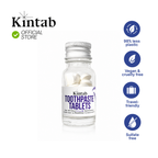 Travel Size Fluoridated Blizzard/Minty Toothpaste Tabs (30 Tabs)